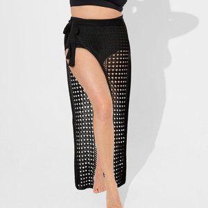 Torrid Black Knit Sarong